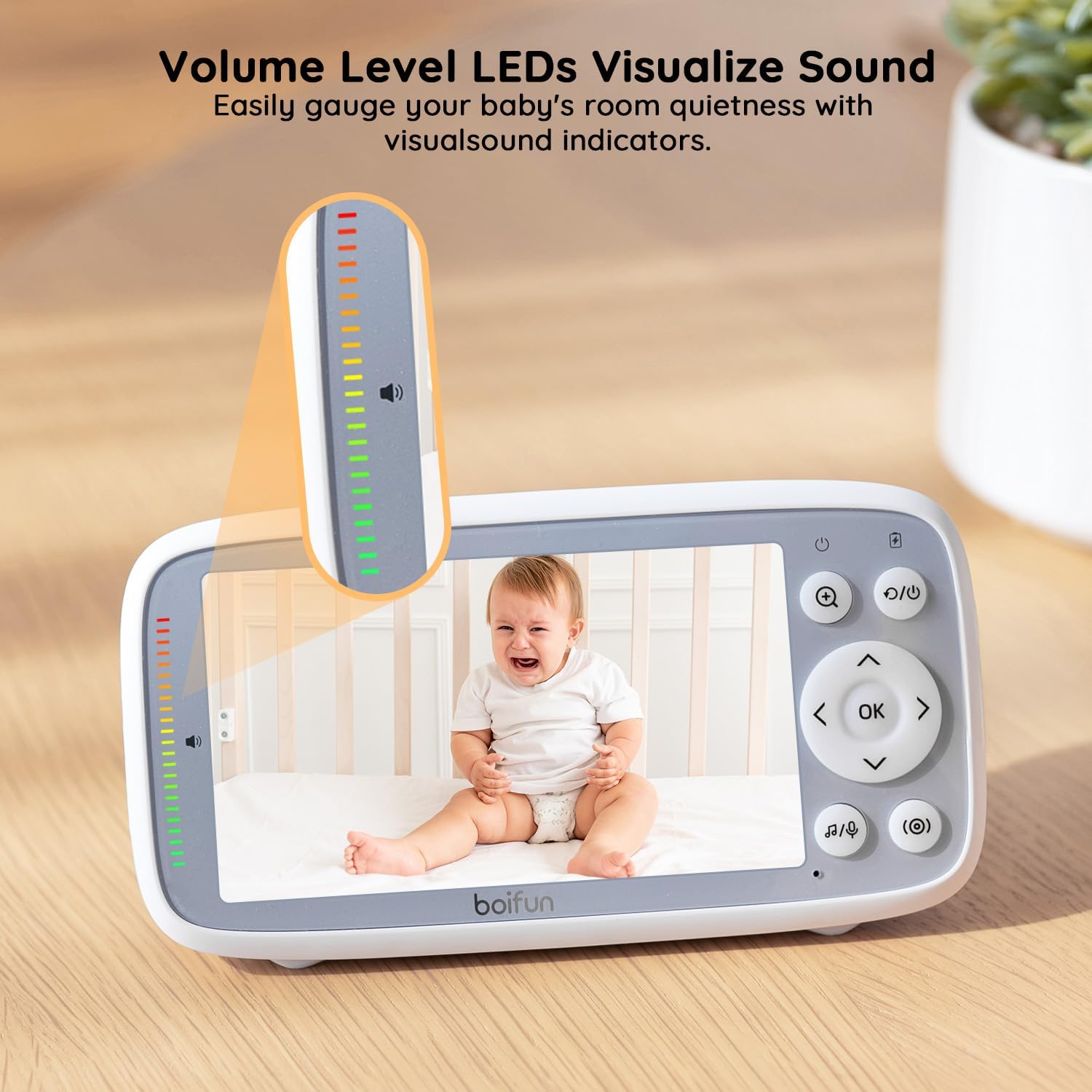 Thumbnail 6 de Boifun Video Baby Monitor 4-inch dual-camera
