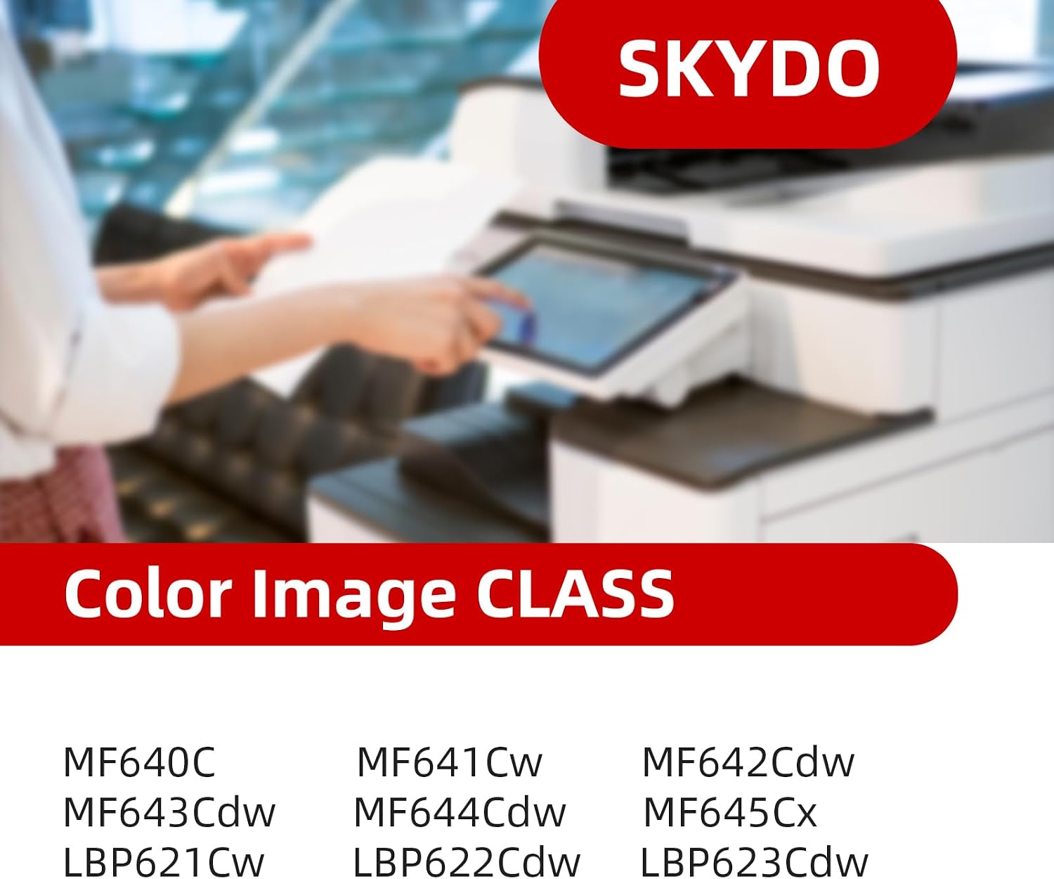 Detalle 2 de Skydo 054H Black Toner Cartridges, 2-Pack for Canon MF and LBP Printers