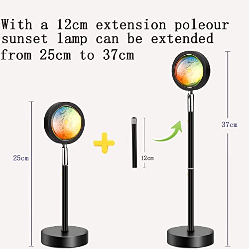 Detalle 2 de Aniepaa lampe coucher de soleil 24 couleurs