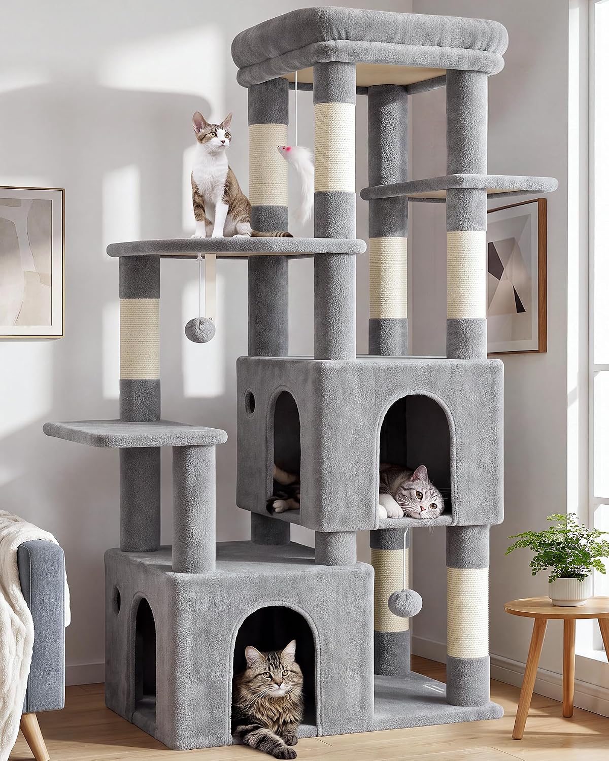 Detalle de Globlazer Cat Tree, 61-Inch