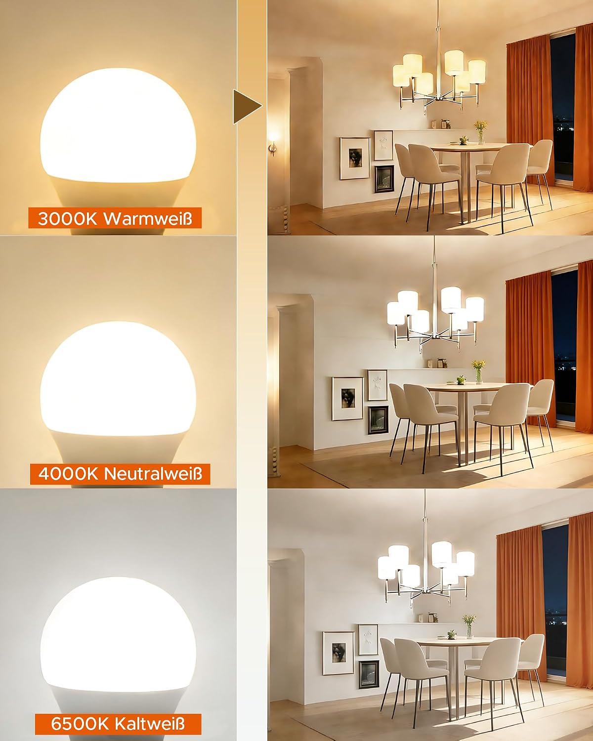 Thumbnail 5 de ehomeled E27 LED Neutralweiss 11W 1521 Lumen