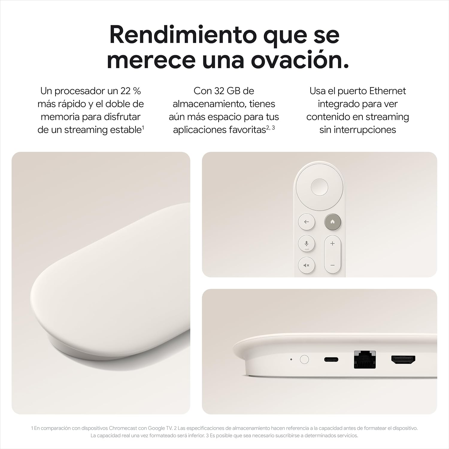 Thumbnail 3 de Google TV Streamer 4K rendimiento y HDR