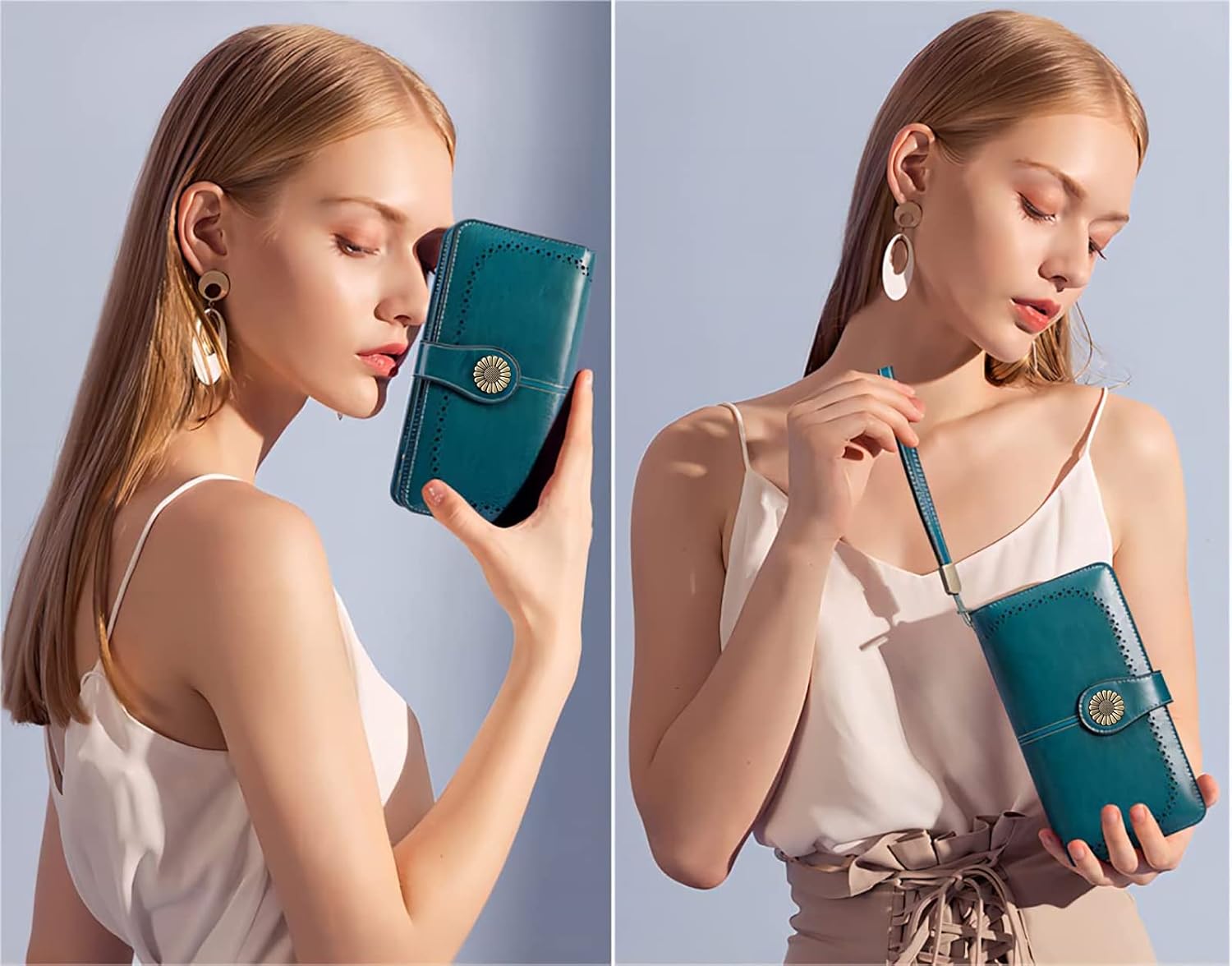 Detalle de SENDEFN Women's Leather Wallet