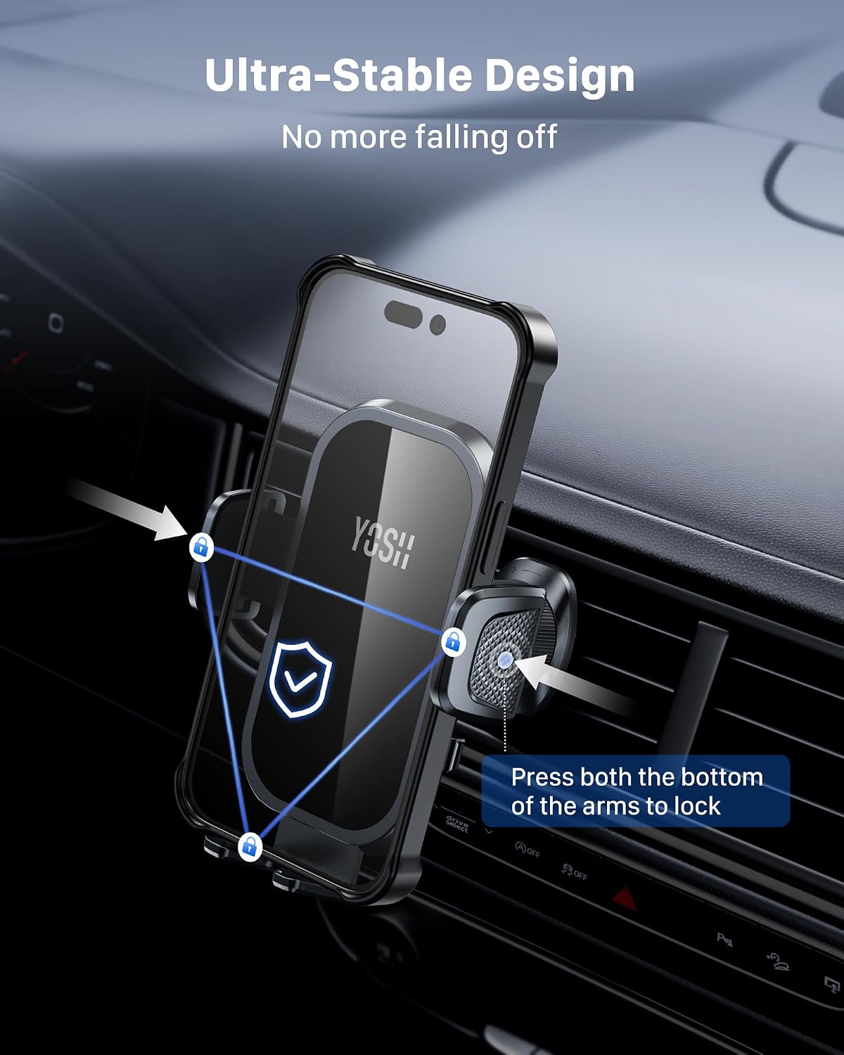 Thumbnail 5 de YOSH Car Phone Holder Air Vent