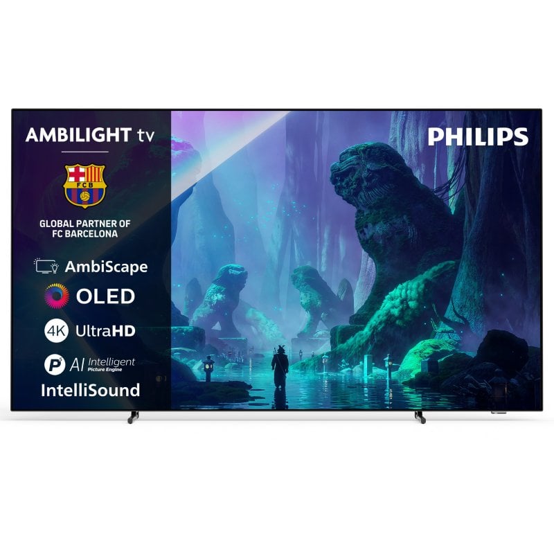 Detalle 2 de TV Philips OLED 65OLED801/12 (65") con Ambilight + Barra TAB5309: cine en casa y gaming de alto nivel