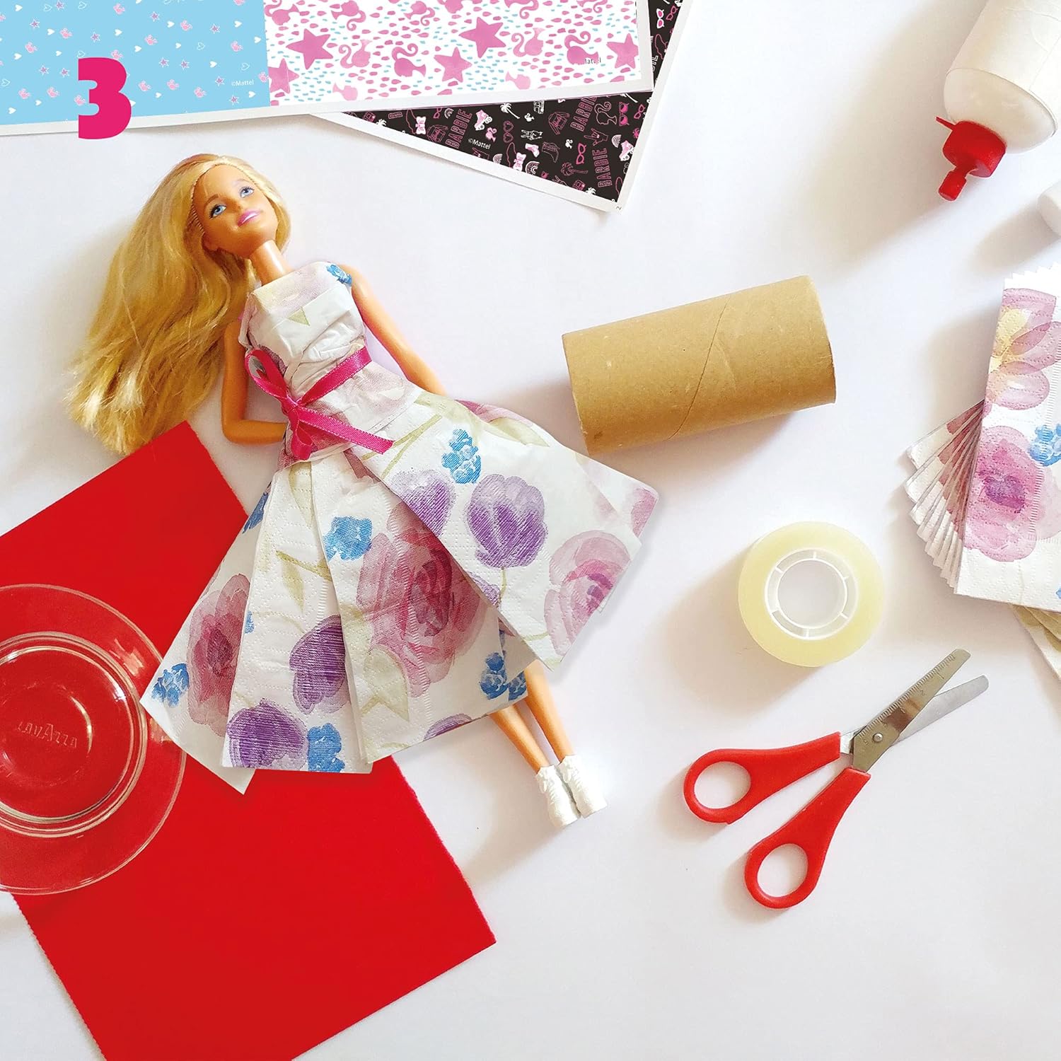Thumbnail 4 de Liscianigiochi Barbie Modezeichnungen Atelier – Kreativspiel mit Puppe, ab 4 Jahren
