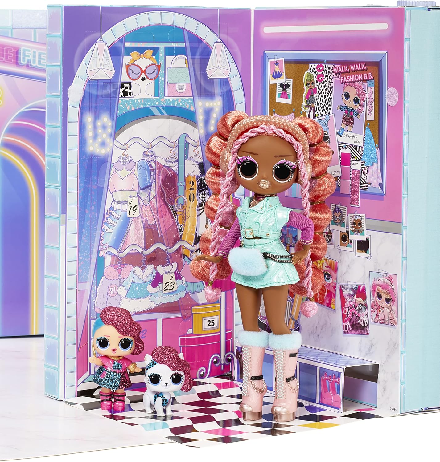 Detalle de LOL Surprise Fashion Show Mega Runway 4 in 1 – 80 sorprese e oltre 12 bambole per creare 1500+ look