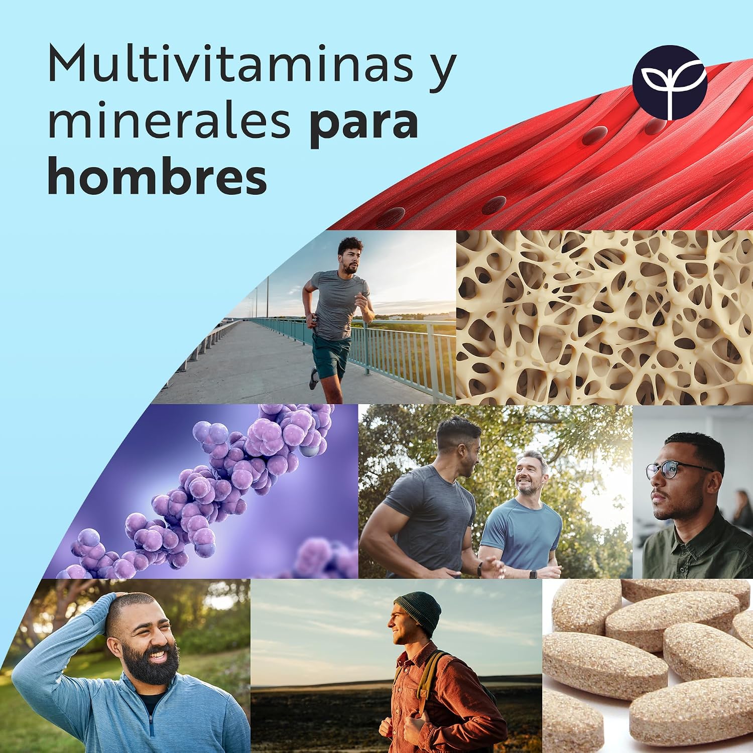 Detalle de Nutravita Multivitaminas y Minerales Veganas 180 tabletas