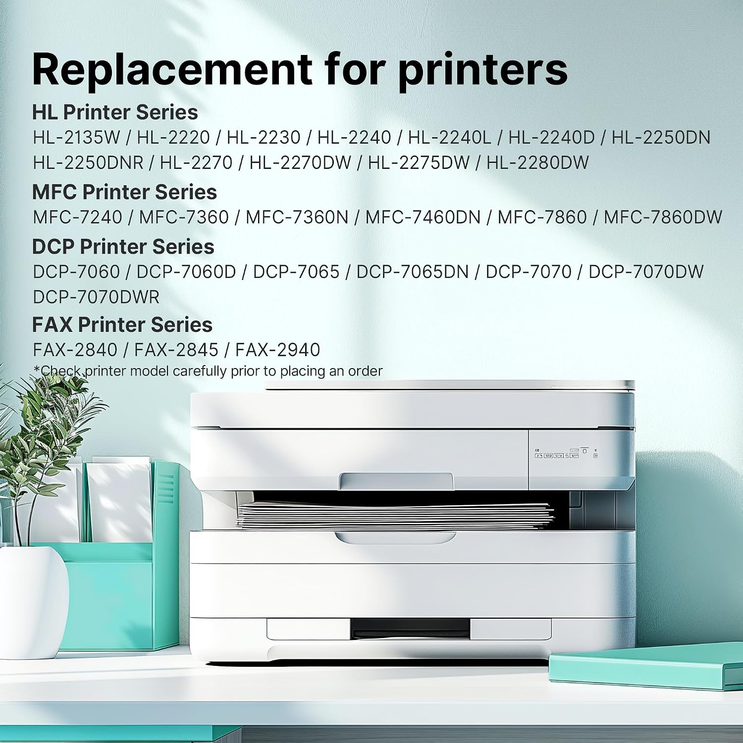 Detalle de TN2220 kompatibler Toner für Brother TN2220/TN2210 – LOFBLAT Schwarz (1er-Pack)