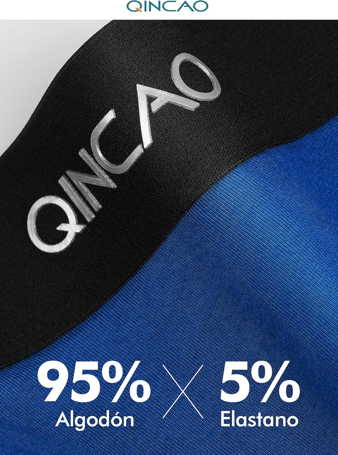Detalle 2 de QINCAO Boxershorts Herren 6er Pack Baumwolle