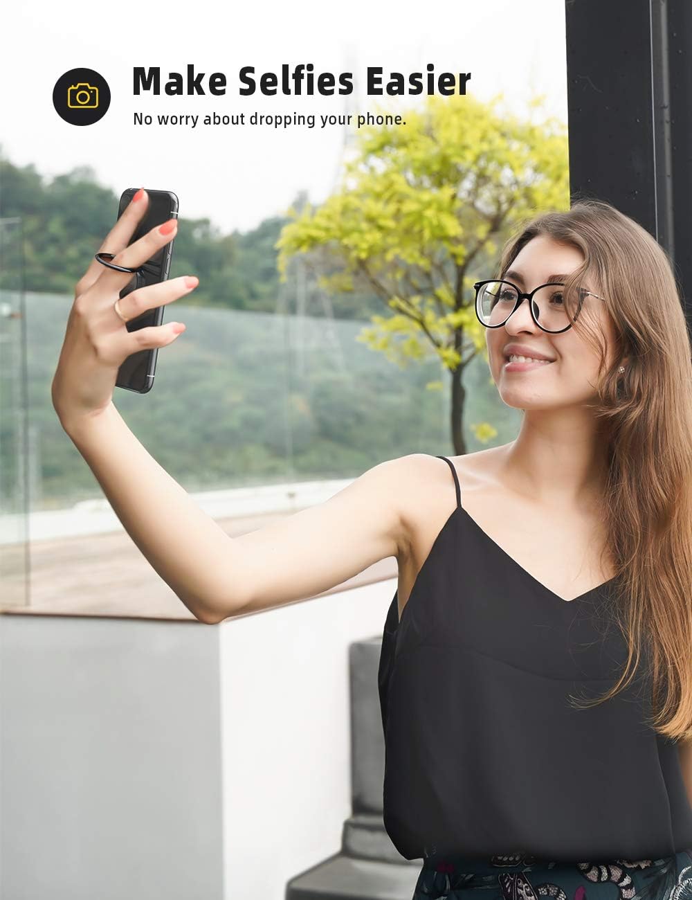 Detalle 2 de Lamicall Phone Ring Holder Zinc Alloy