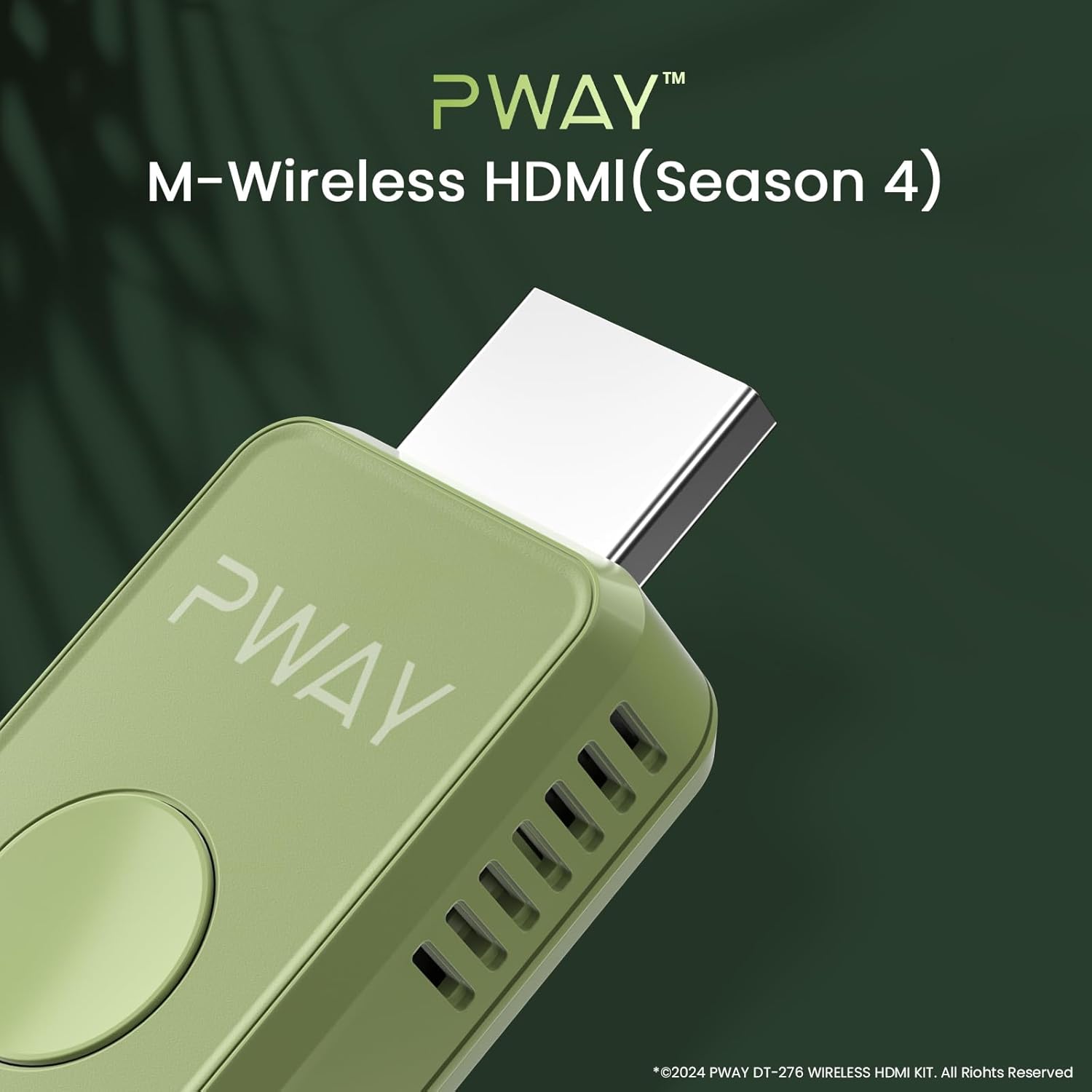 Detalle 2 de Wireless HDMI Transmitter and Receiver Kit (98ft/30m) for 1080P/60Hz TV, Projector & Display Streaming