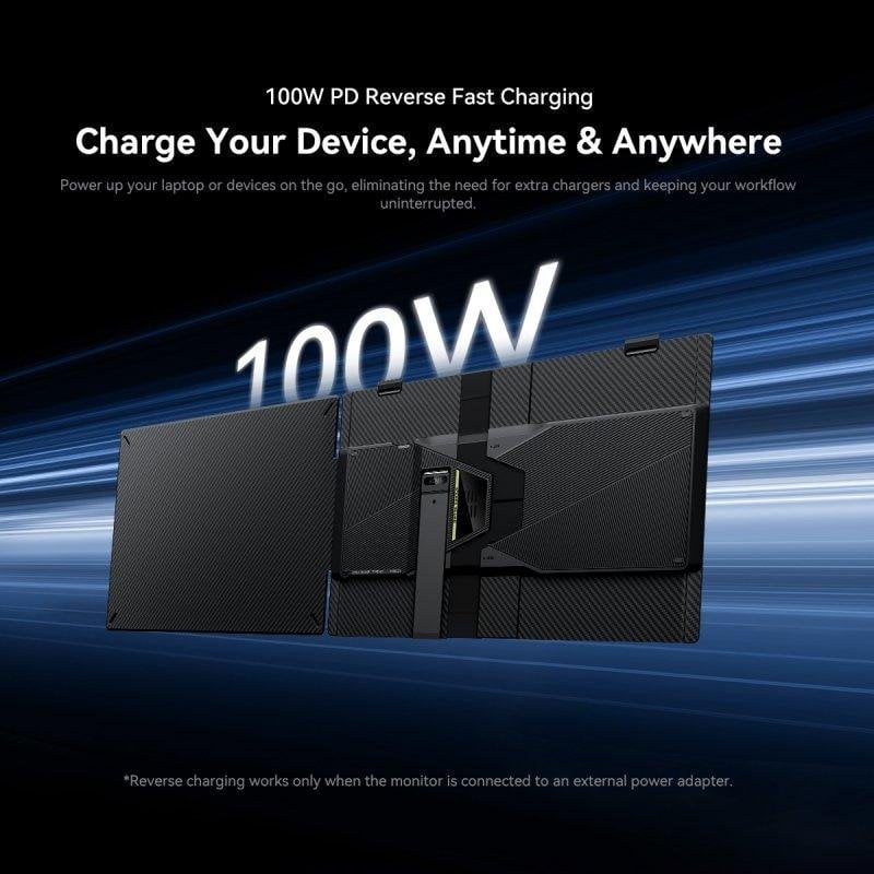 Detalle de Monitor Blackview SCM5 14" FullHD IPS: portátil, plegable y con altavoces integrados