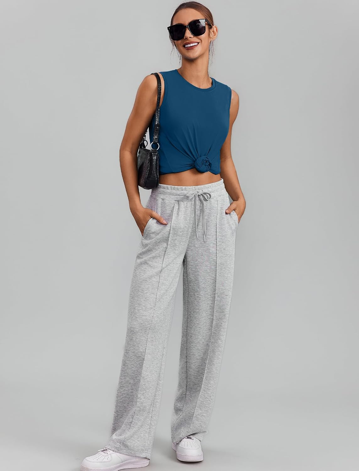 Detalle 2 de Débardeur sport PINSPARK femme, UPF 50+