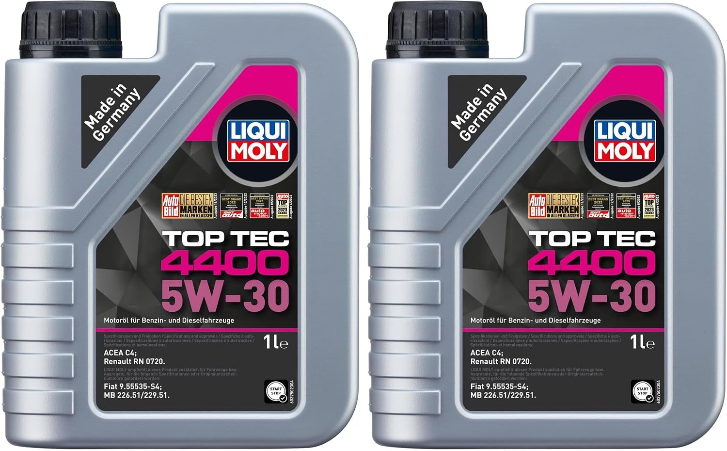 Detalle 1 de Liqui Moly Top Tec 4400 5W-30 – Synthesetechnologie Motoröl, 1 L
