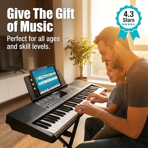 Thumbnail 6 de RockJam RJ361 61 Key Compact Keyboard Piano for Beginners