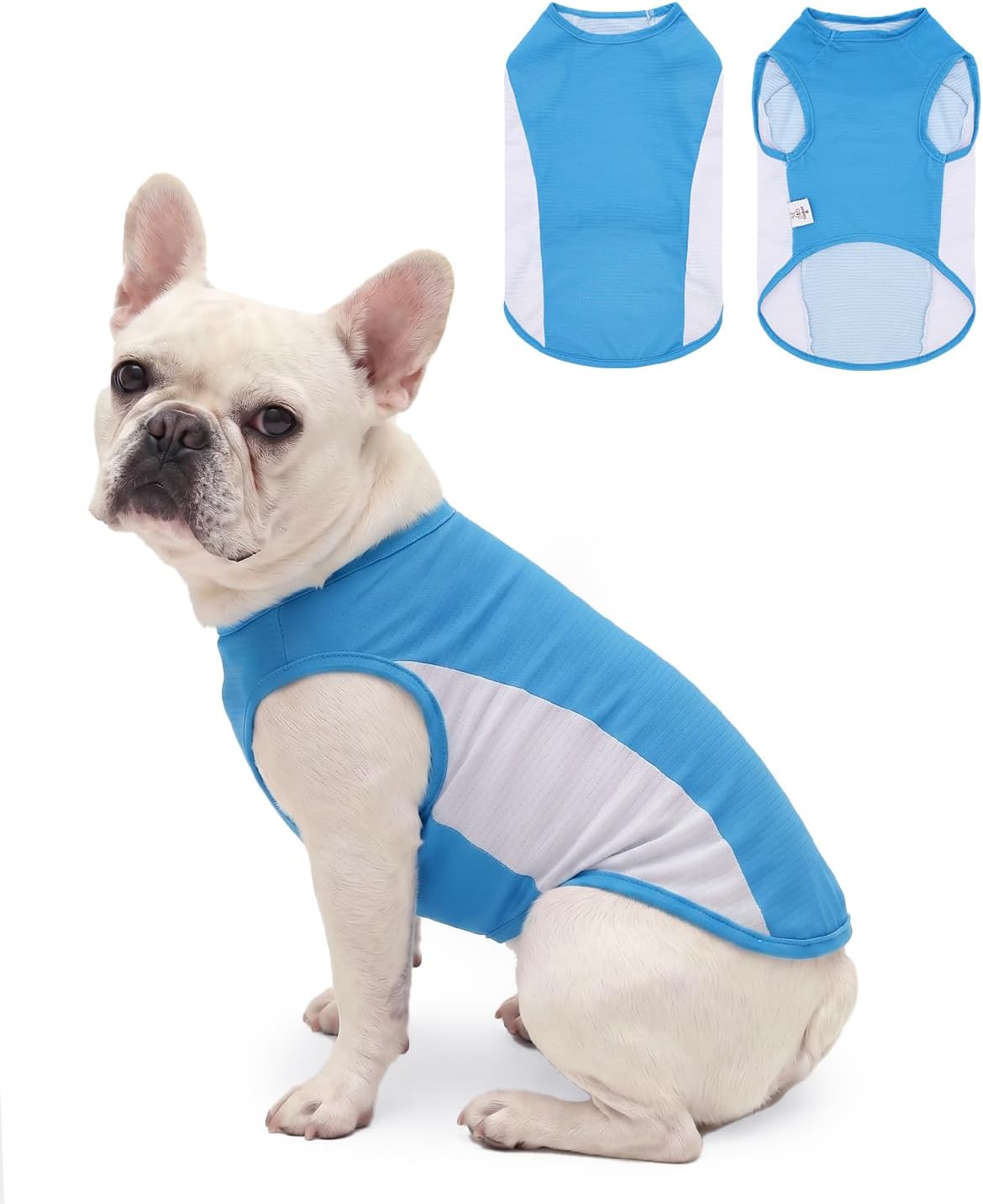 Detalle de CuteBone Dog Tank, Stretch Sport Fabric