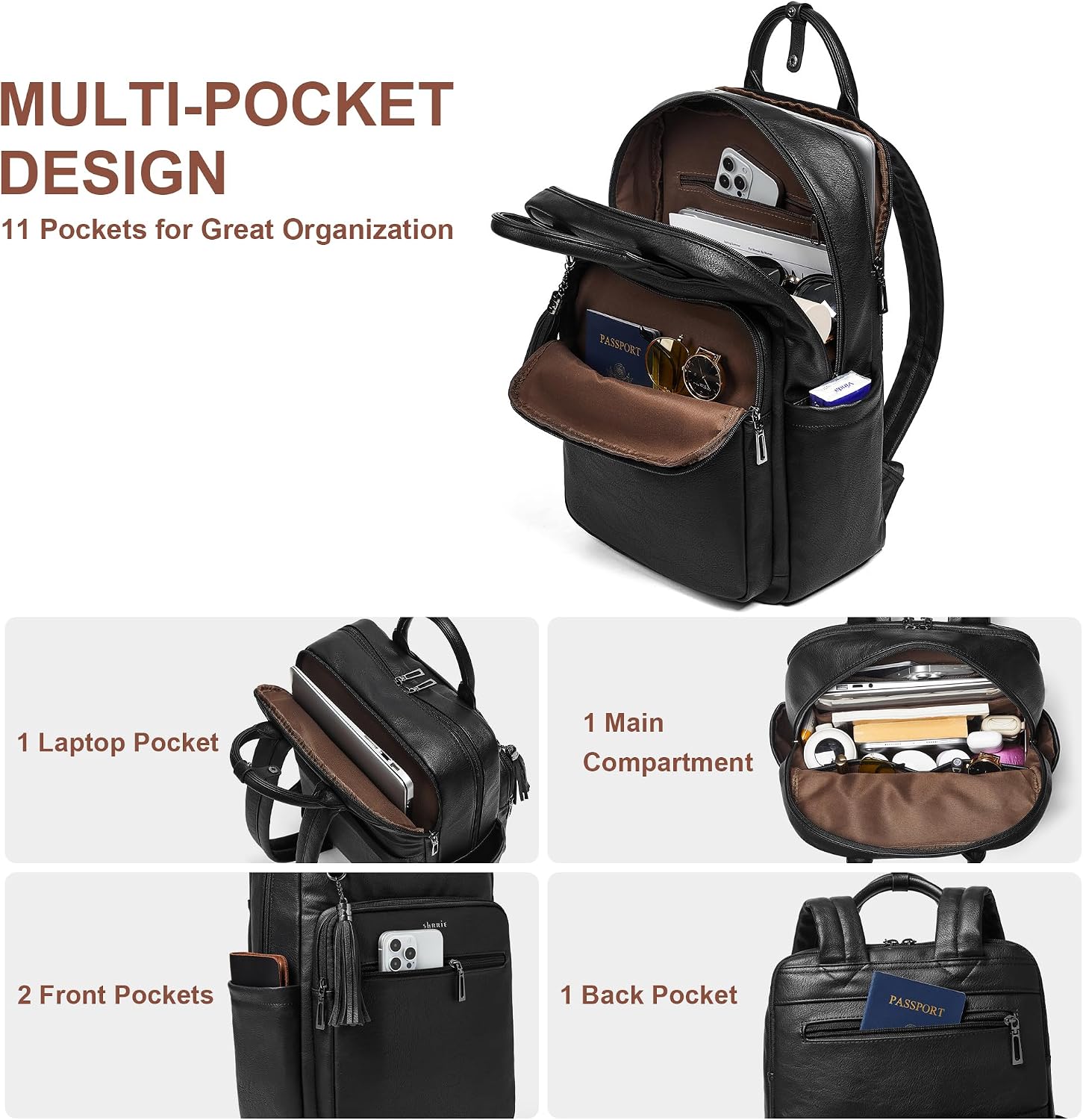 Detalle 1 de Shrrie Mochila 15,6" para portátil