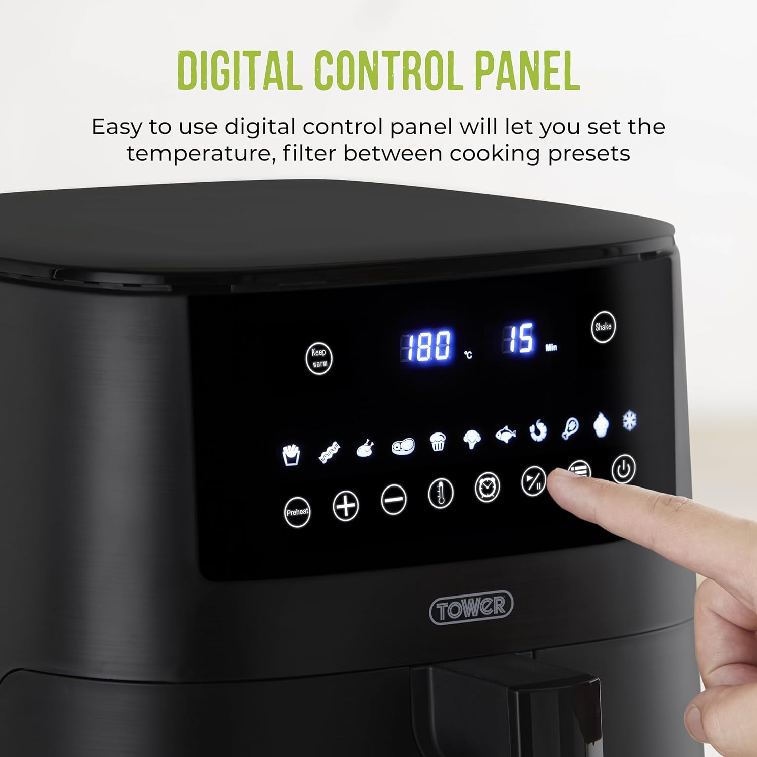 Thumbnail 6 de Tower T17149 Vortx 7.2L Digital Air Fryer