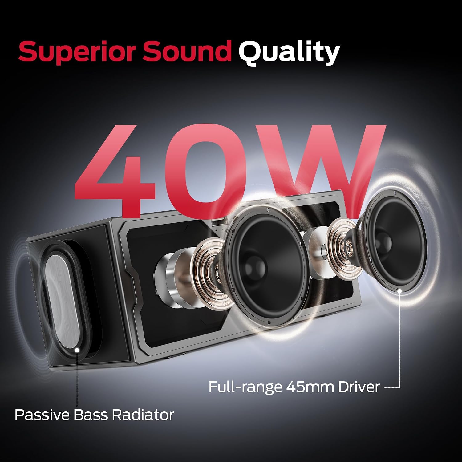 Thumbnail 2 de Oraolo portable speaker 40W