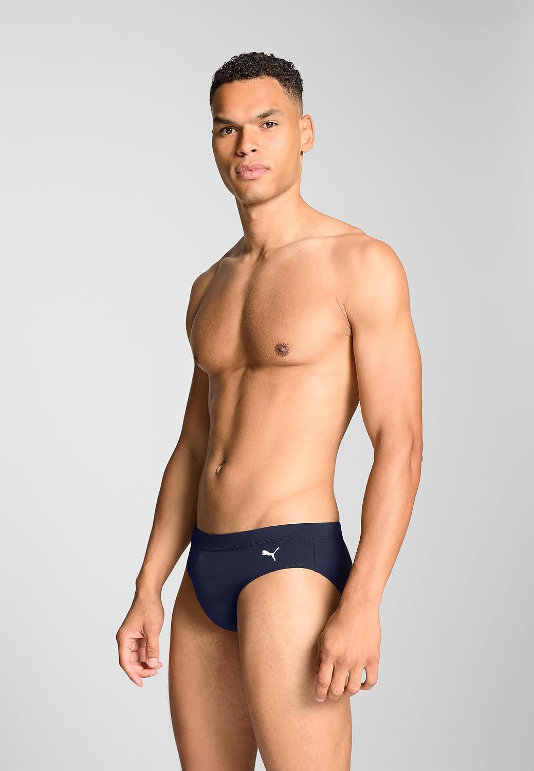 Detalle de Puma Swim Men Classic Briefs 1P – Costume slip da uomo, resistente al cloro