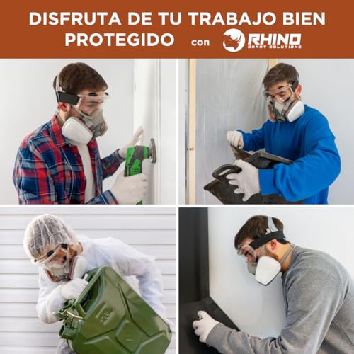 Detalle 1 de RHINO Smart Solutions mascarilla respiratoria RH-M101