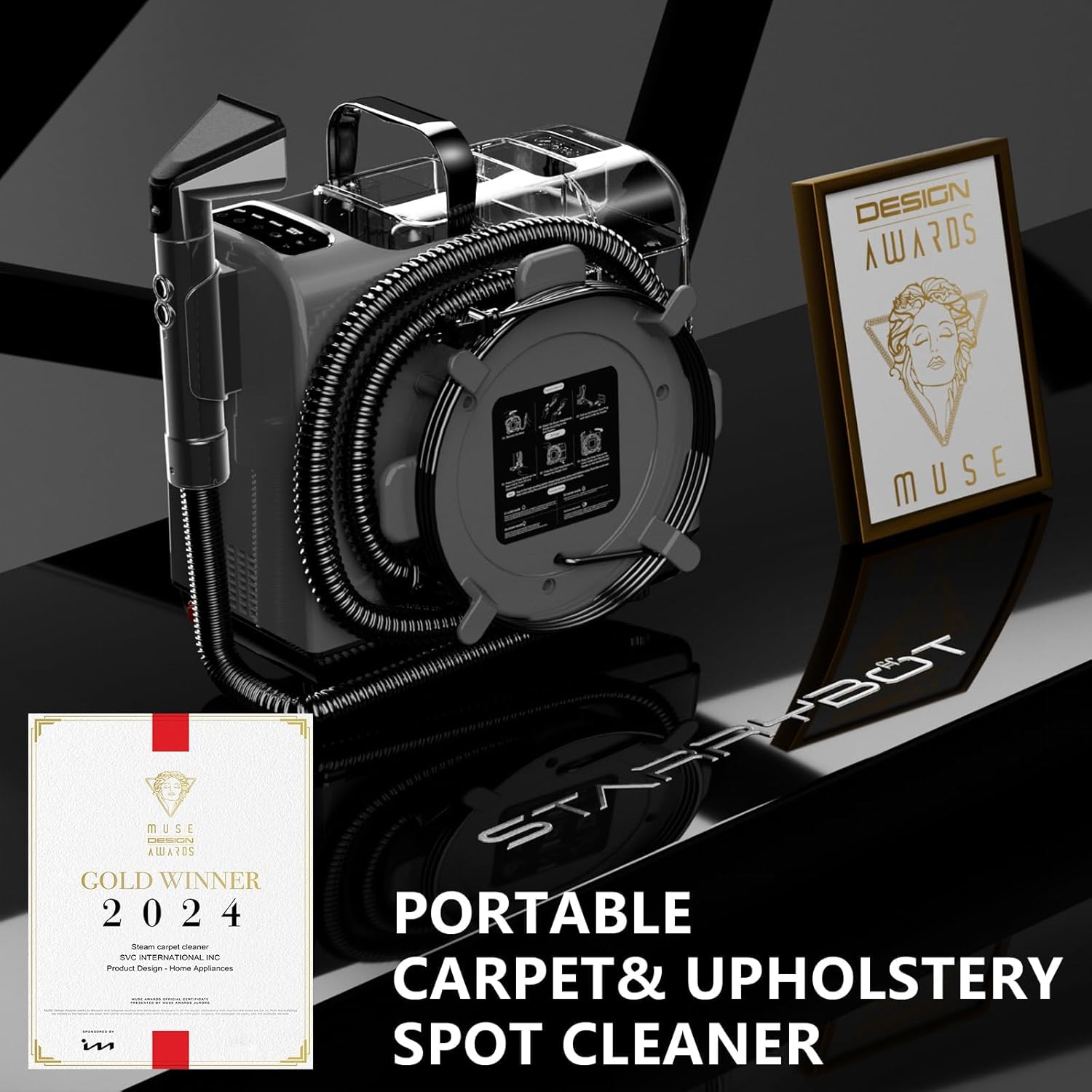 Thumbnail 5 de Starrybot Portable Carpet Cleaner 18Kpa