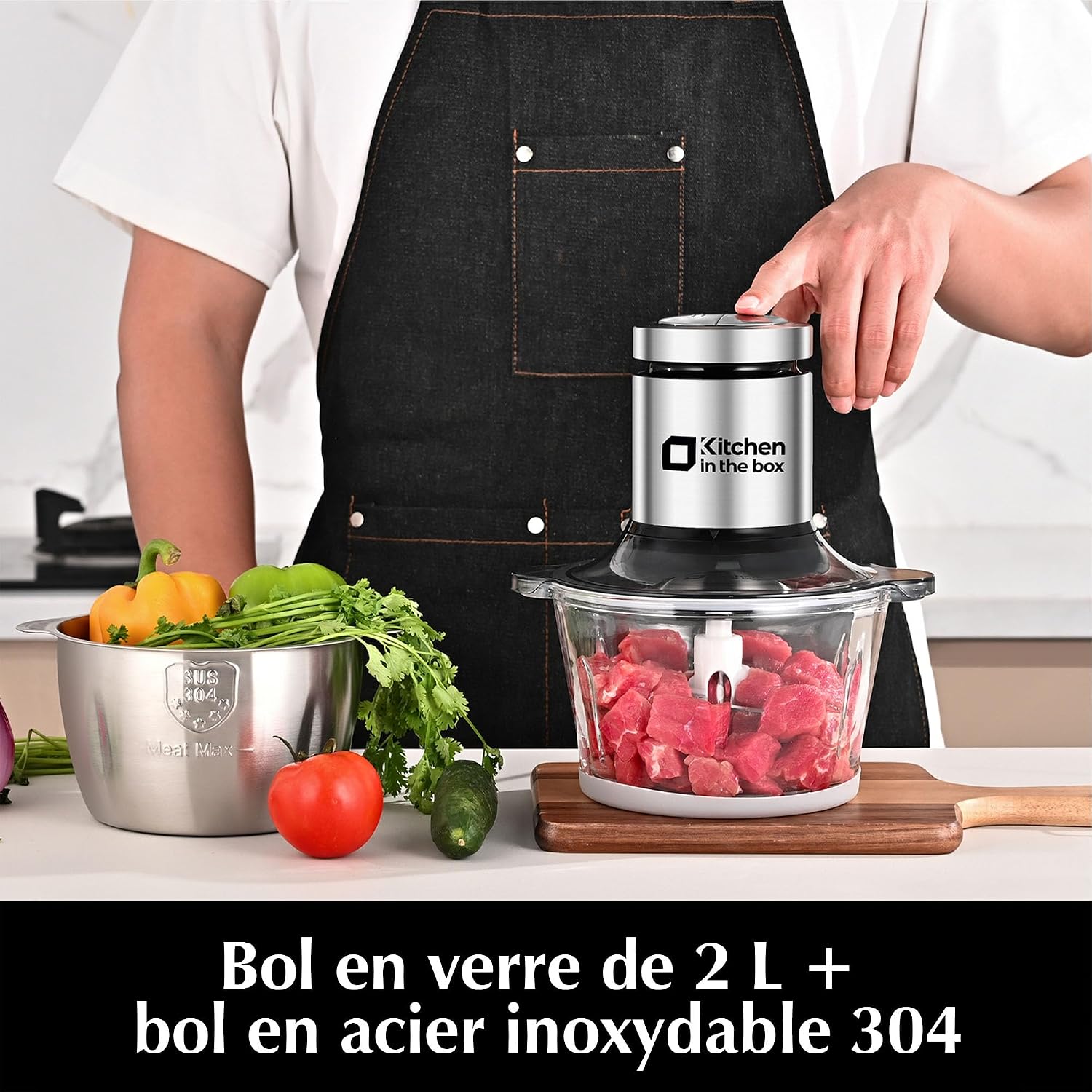 Detalle de Kitchen in the Box Hachoir 400 W 🥣