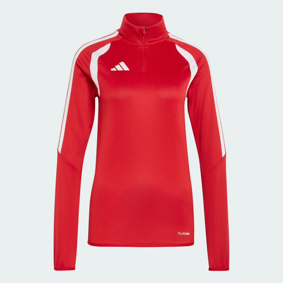 Thumbnail 3 de Adidas Tiro26 League, camiseta roja de manga larga para entrenamiento