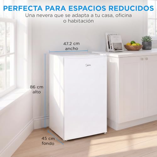 Thumbnail 3 de Midea Nevera Pequeña 93 L: silenciosa, eficiente y con puerta reversible