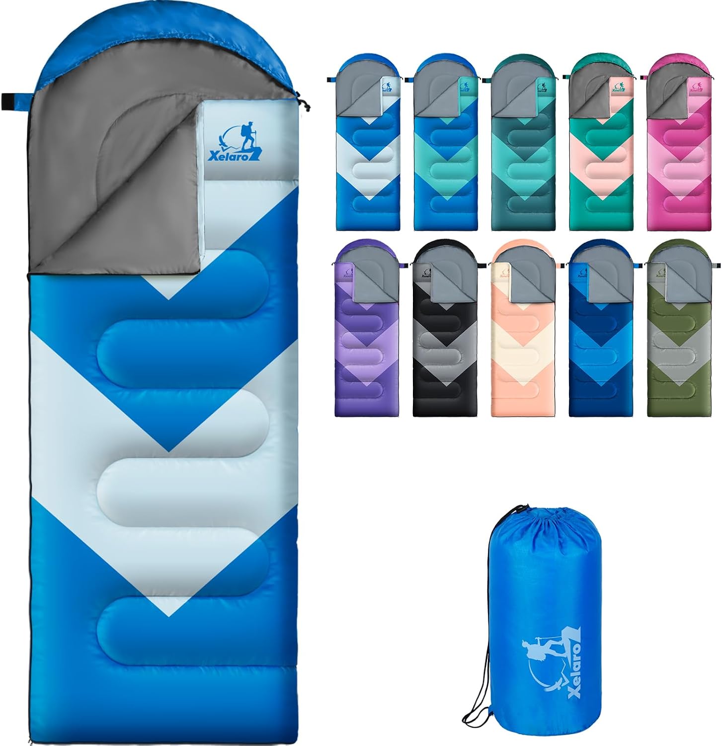 Thumbnail 6 de Xelaro Sleeping Bag, Ripstop Polyester