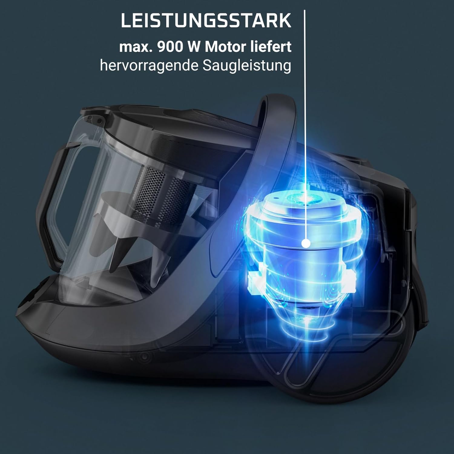 Thumbnail 2 de Rowenta Green Force Cyclonic Max RO7B12 beutelloser Bodenstaubsauger mit 900-W-Motor (RO7B12)