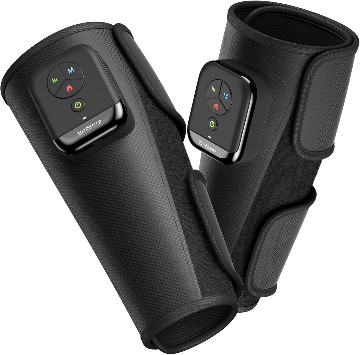 Detalle de Comfytemp Wireless Massaggiatore Per Gambe: Massaggio Pneumatico, Riscaldamento e Controllo App