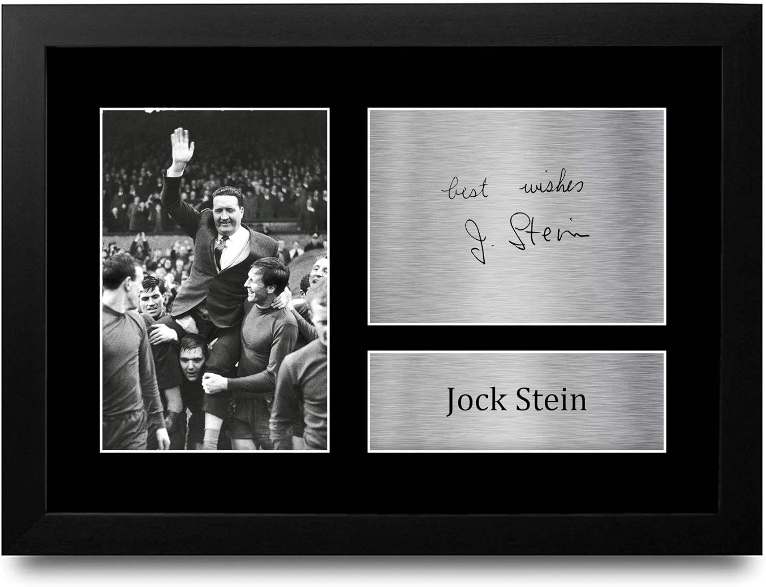Thumbnail 6 de HWC Trading FR A3 Jock Stein Celtic framed signed autograph photograph display (A3)