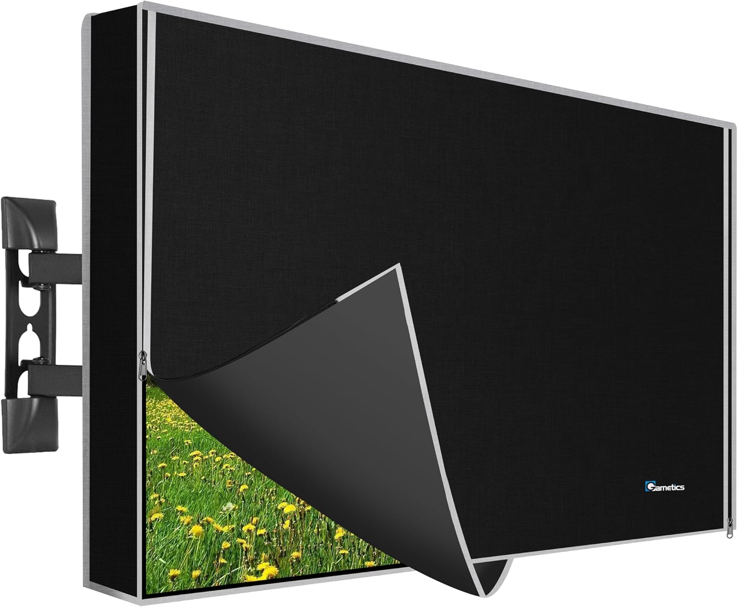 Detalle de Outdoor TV Cover for 55 Inch Weatherproof & Waterproof TVs — Smart Shield Outdoor TV Screen Protector