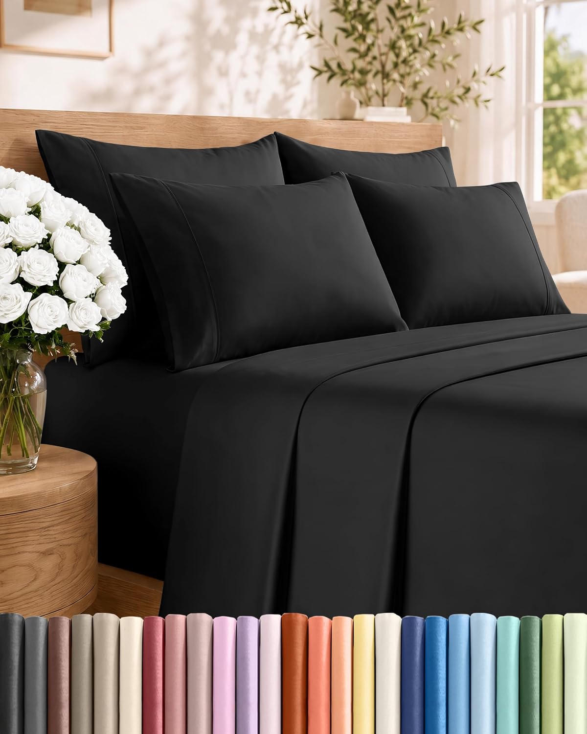 Detalle de King 6-Piece Sheet Set