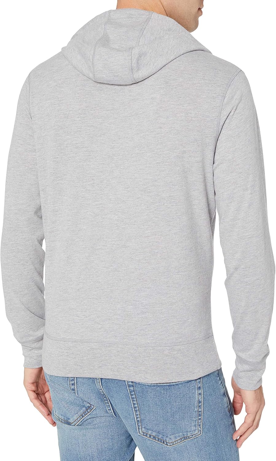 Thumbnail 2 de Amazon Essentials Herren leichter Kapuzenpullover aus Jersey mit Kordelzug