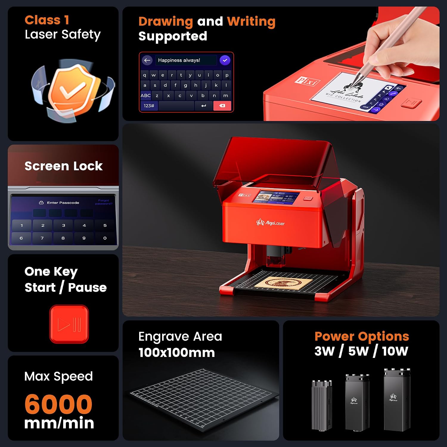 Thumbnail 2 de AlgoLaser Laser Engraver 5W