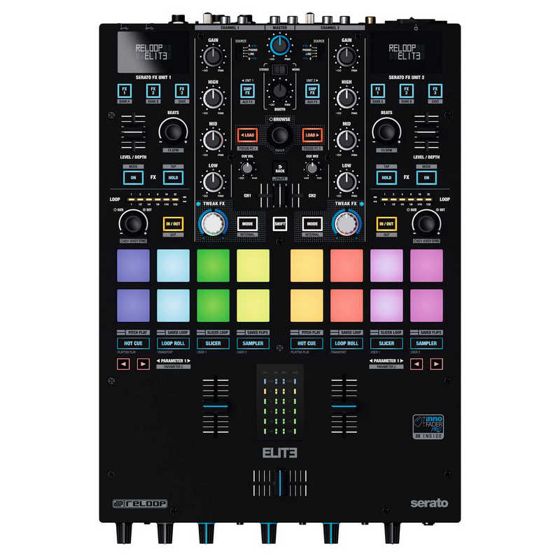 Reloop ELITE: Mesa de Mezclas con Serato DVS para DJ profesionales