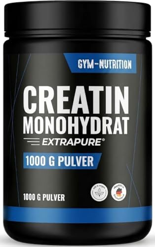 Detalle de Creatin Monohydrat Pulver – 1 kg von Gym Nutrition
