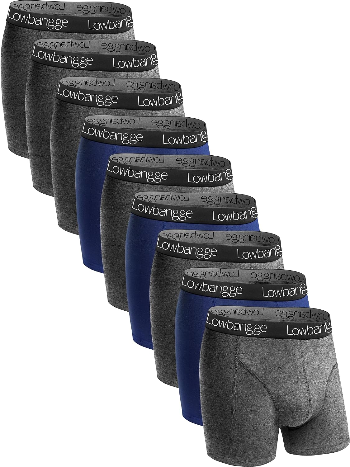Thumbnail 6 de Lowbangge Boxershorts Herren 9er Pack 3D-Schnitt