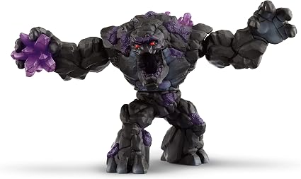 Detalle de Schleich 70158 Eldador Creatures Monstruo de Sombra de Piedra 🪨