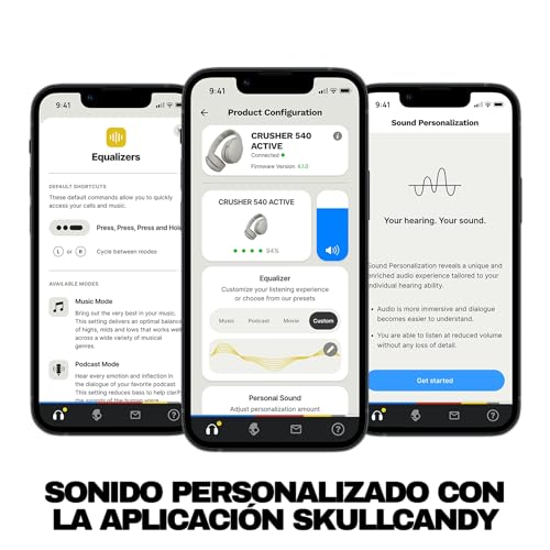Thumbnail 5 de Skullcandy Crusher 540 Active auriculares over‑ear Concrete