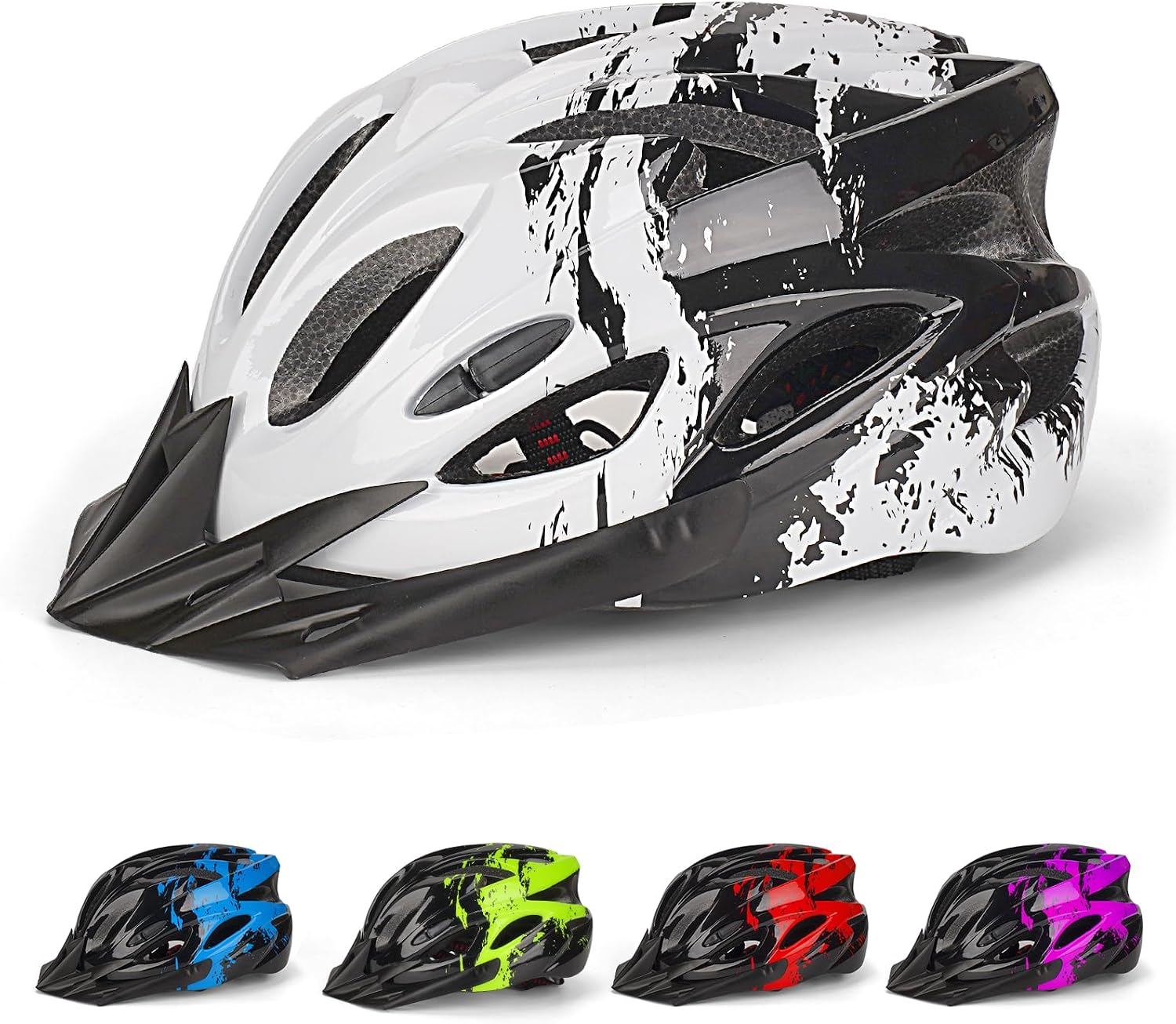 Detalle de Kids Bike Helmet for Boys & Girls (50-59cm) – Adjustable, 3-15 Years, Multi-Sport Safety