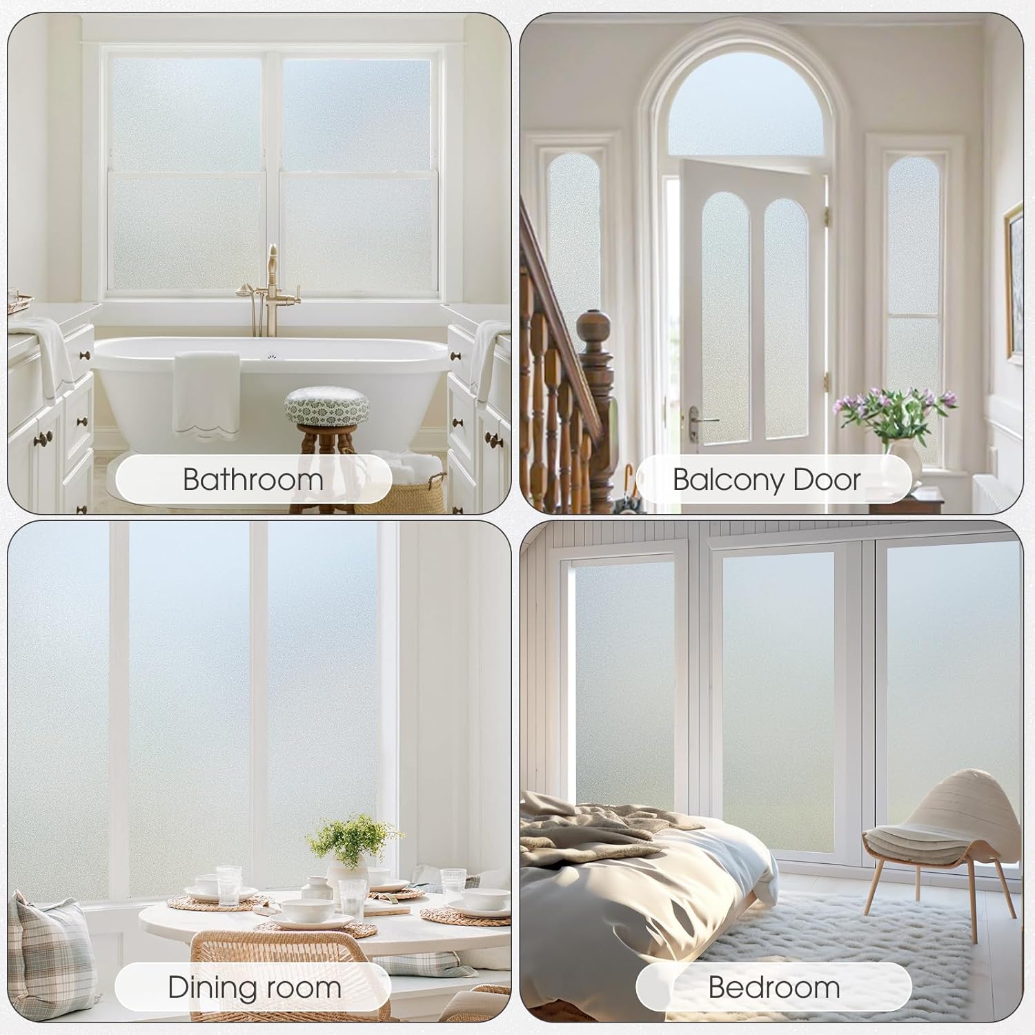 Thumbnail 4 de Lifetree Frosted Window Film 44.5x200 cm 🪟