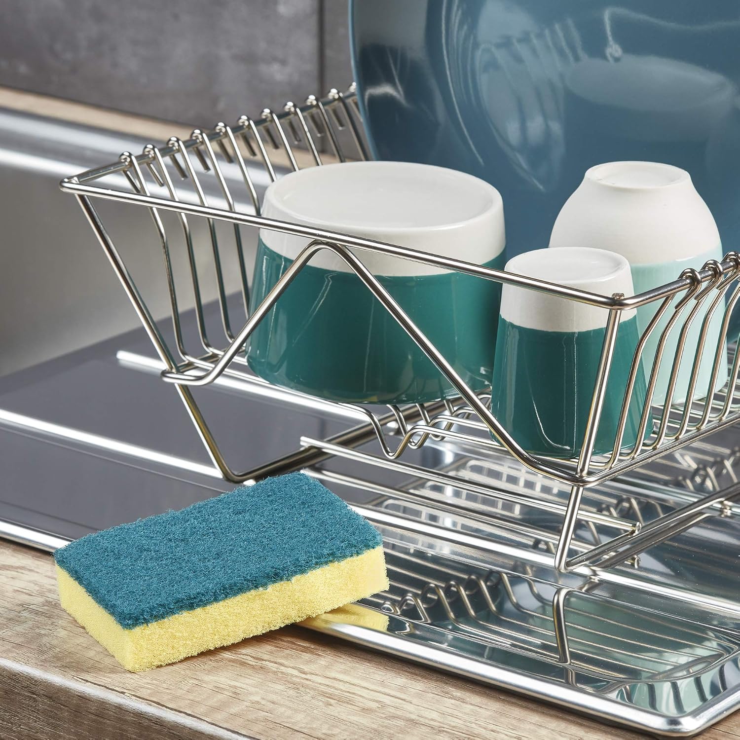 Detalle de Spontex Universal-schonend, antibakteriell, 2 + 1 – ścierne zmywaki poliuretanowe