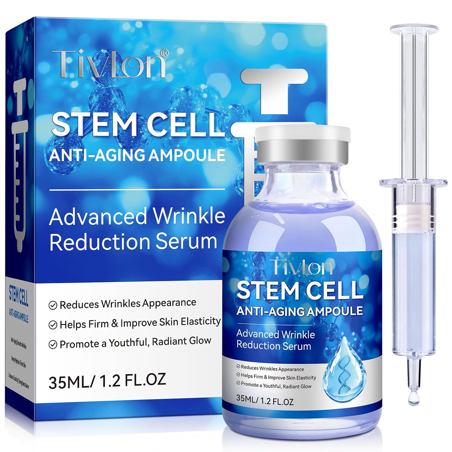 Detalle de Stammzellenserum Gesicht Körper Micro Needling Ampulle
