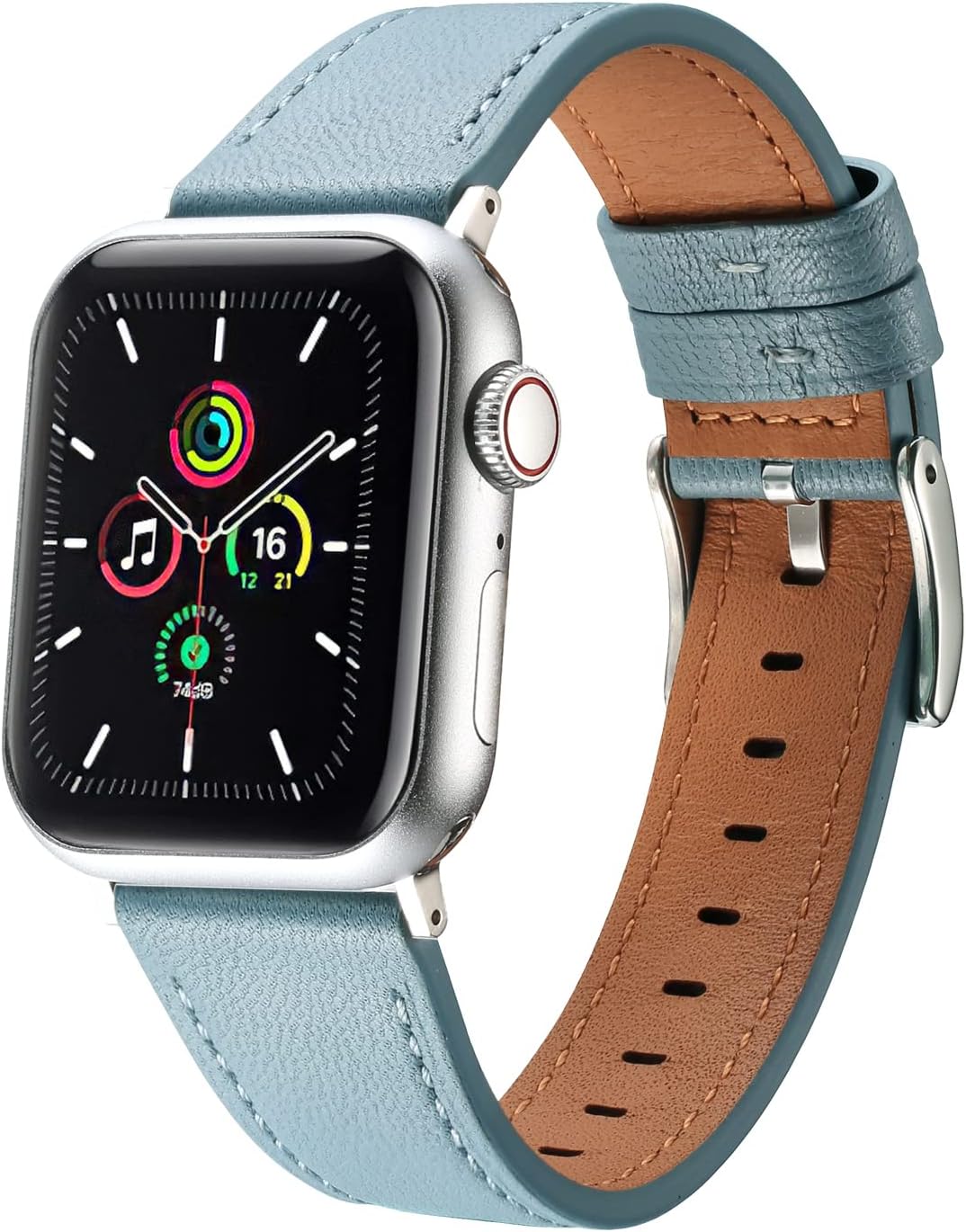 Detalle de MUENShop Sheep Leather Watch Strap, 125mm