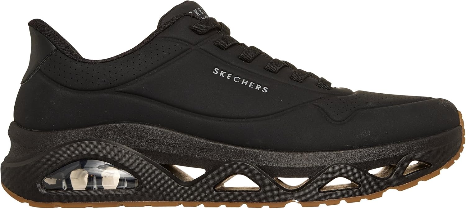 Detalle 2 de Skechers Herren UNO Glide-Step Glide On Air Slip-InTurnschuhe – Schlupfkomfort mit Glide-Step Technologie