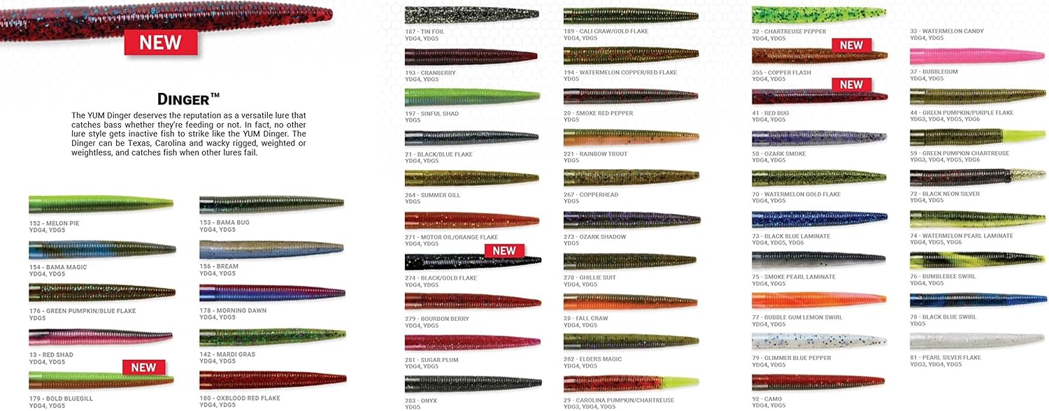 Thumbnail 4 de Yum Lures soft plastic lure YDG
